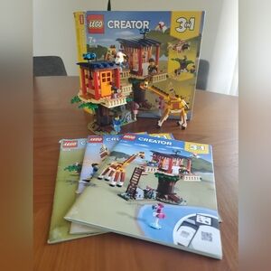 Lego Creator 3 in 1 Safari Wildlife Treehouse Set 31116